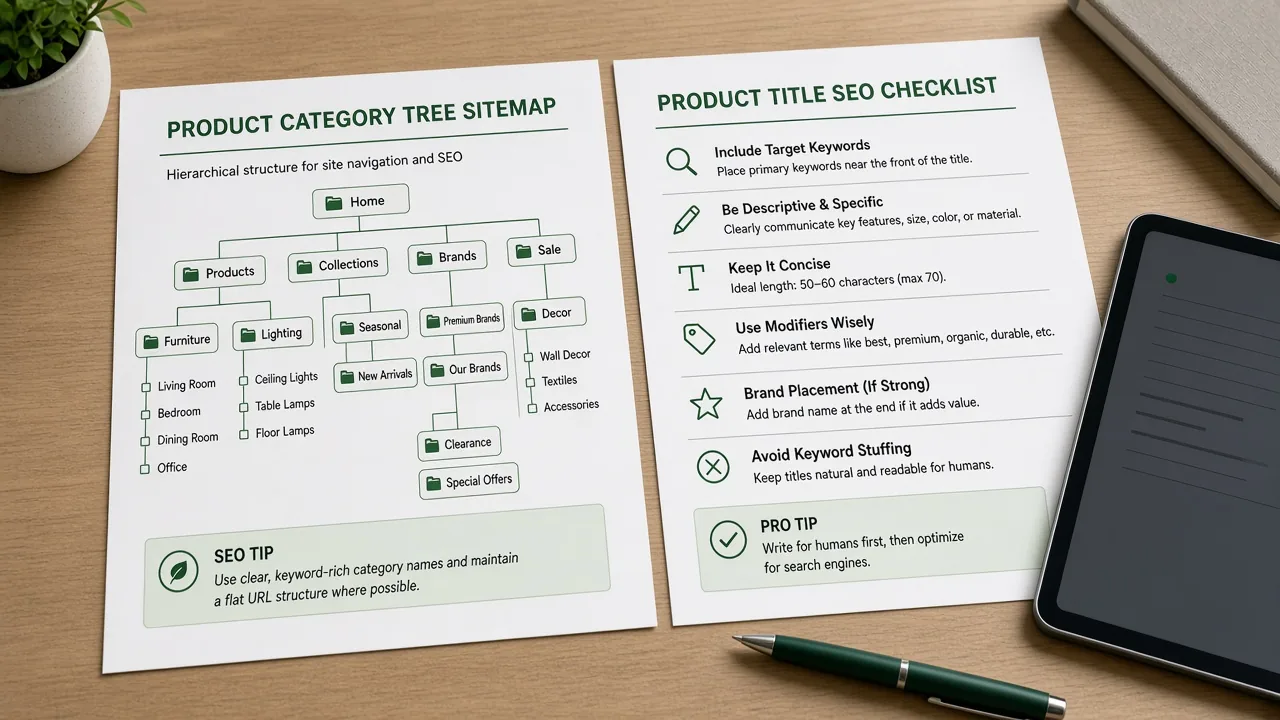 WooCommerce category architecture planned for search demand